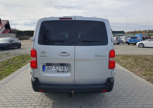 Toyota ProAce cena 79900 przebieg: 250000, rok produkcji 2017 z Recz małe 407